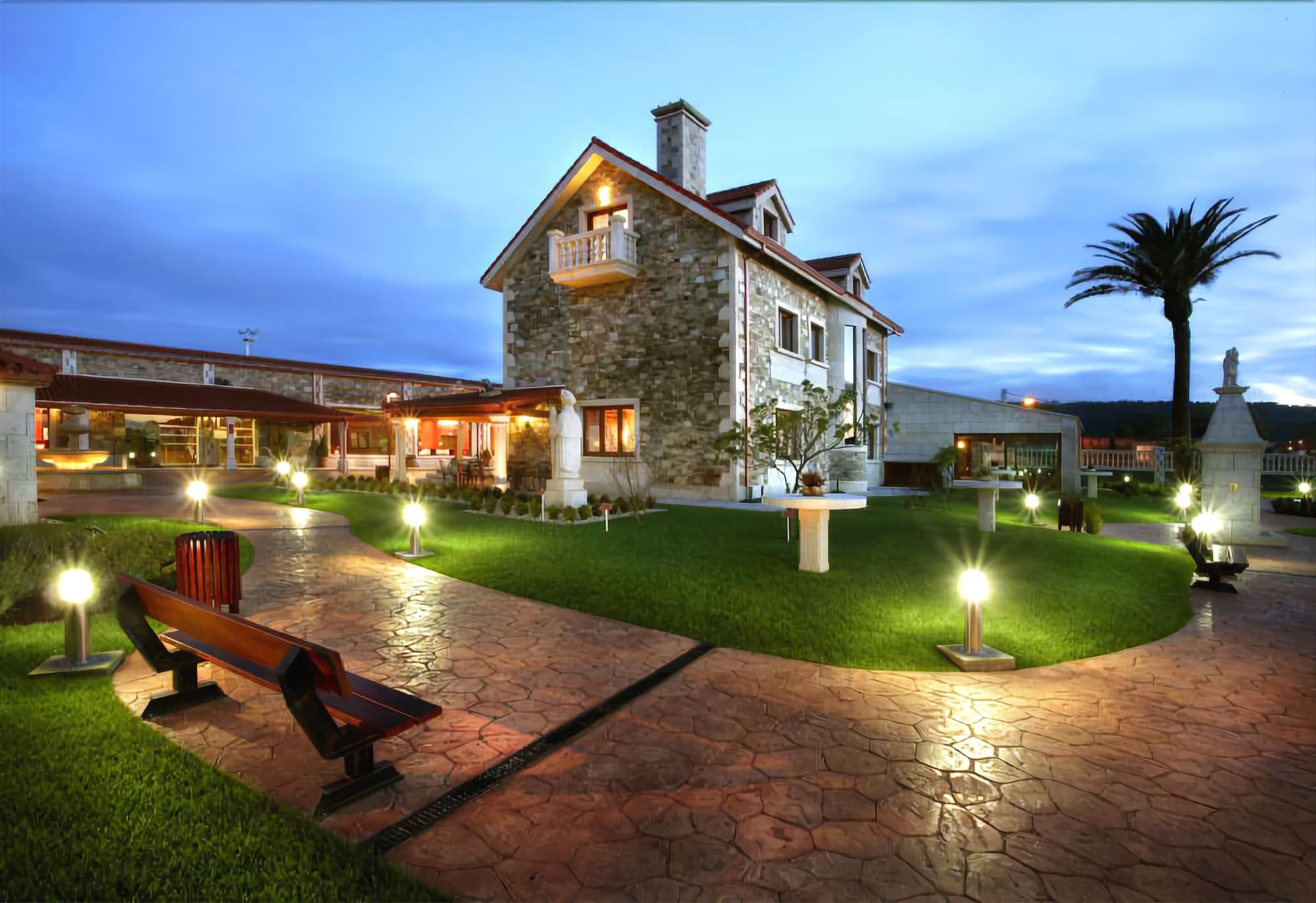 Bed and Breakfast Complejo Aldeola Malpica Exteriér fotografie